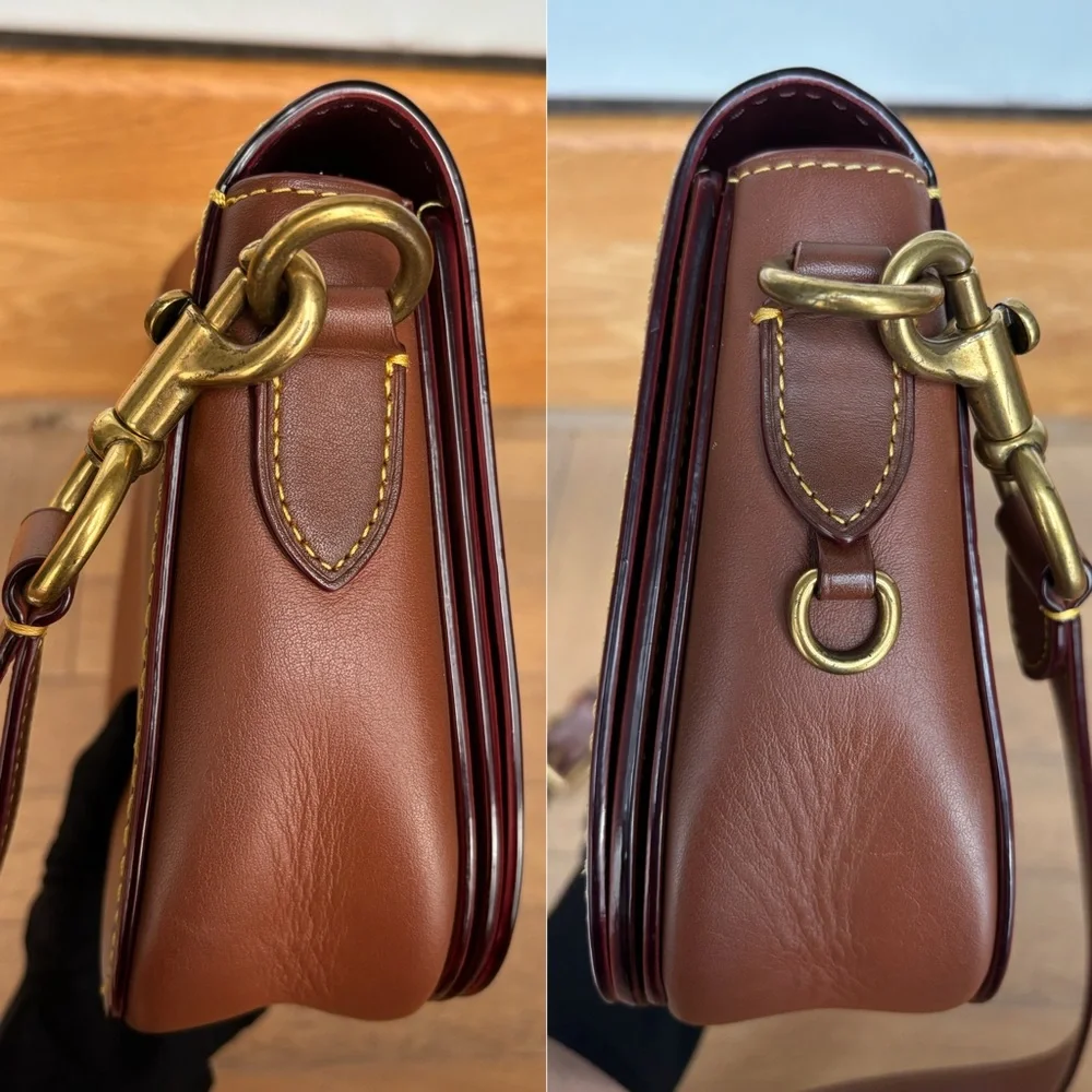 COACH 1941 Glovetanned Leather Saddle Bag
